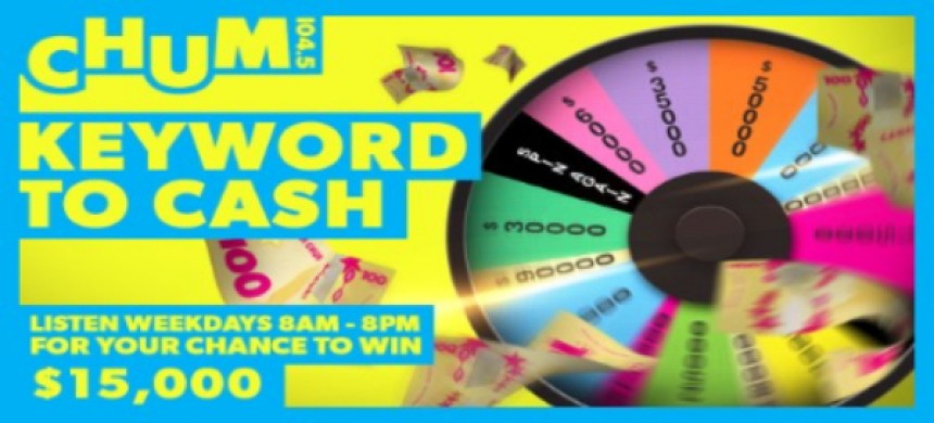 chum 104.5 keyword to cash